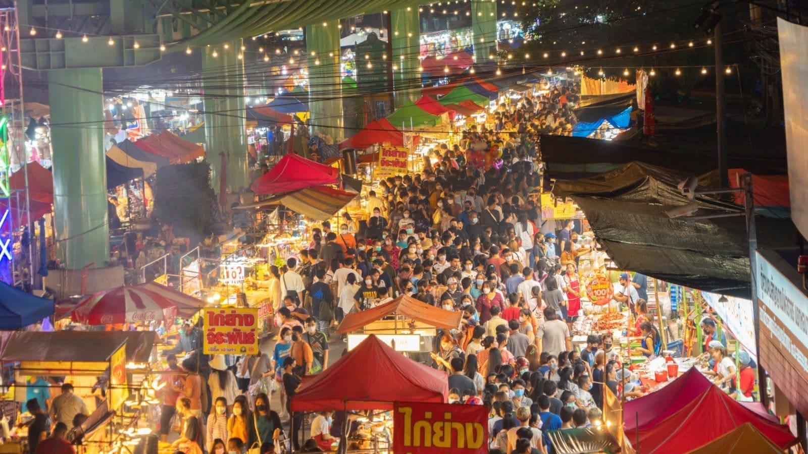 Bangkok crowds