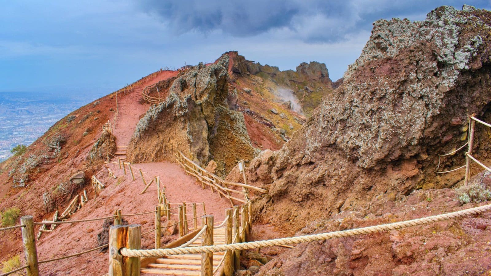 Mount Vesuvius crater hike
