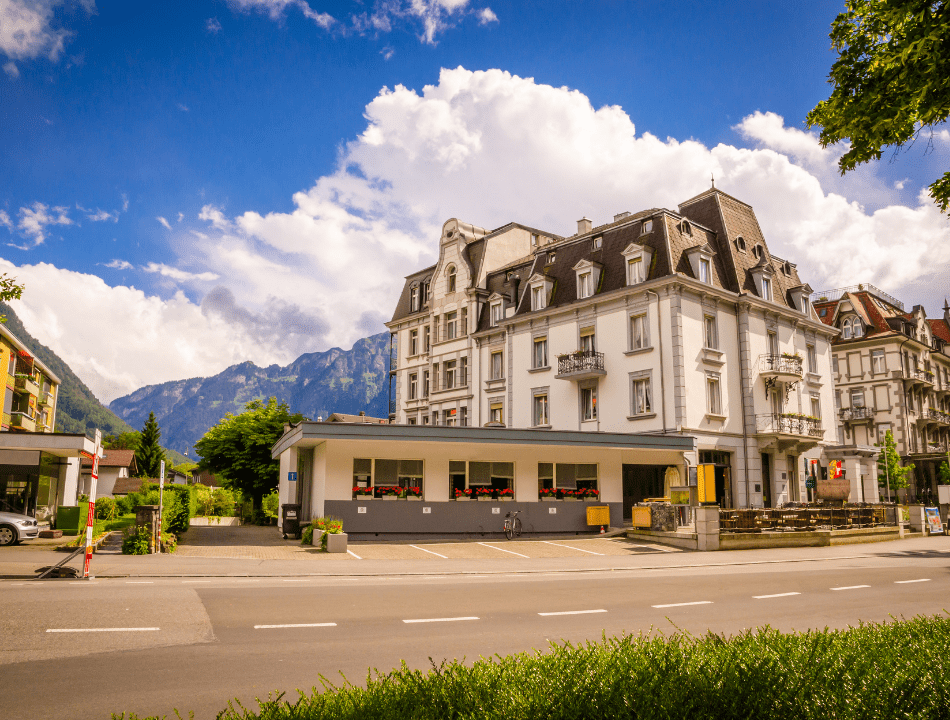 Main street in Interlaken
