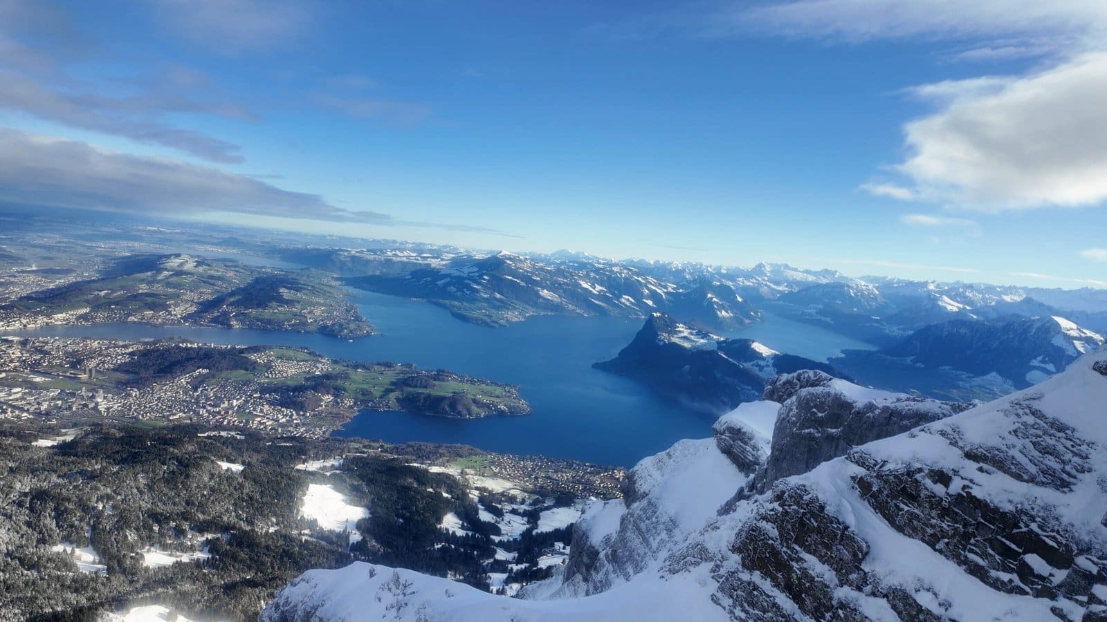 View from Mt. Pilatus