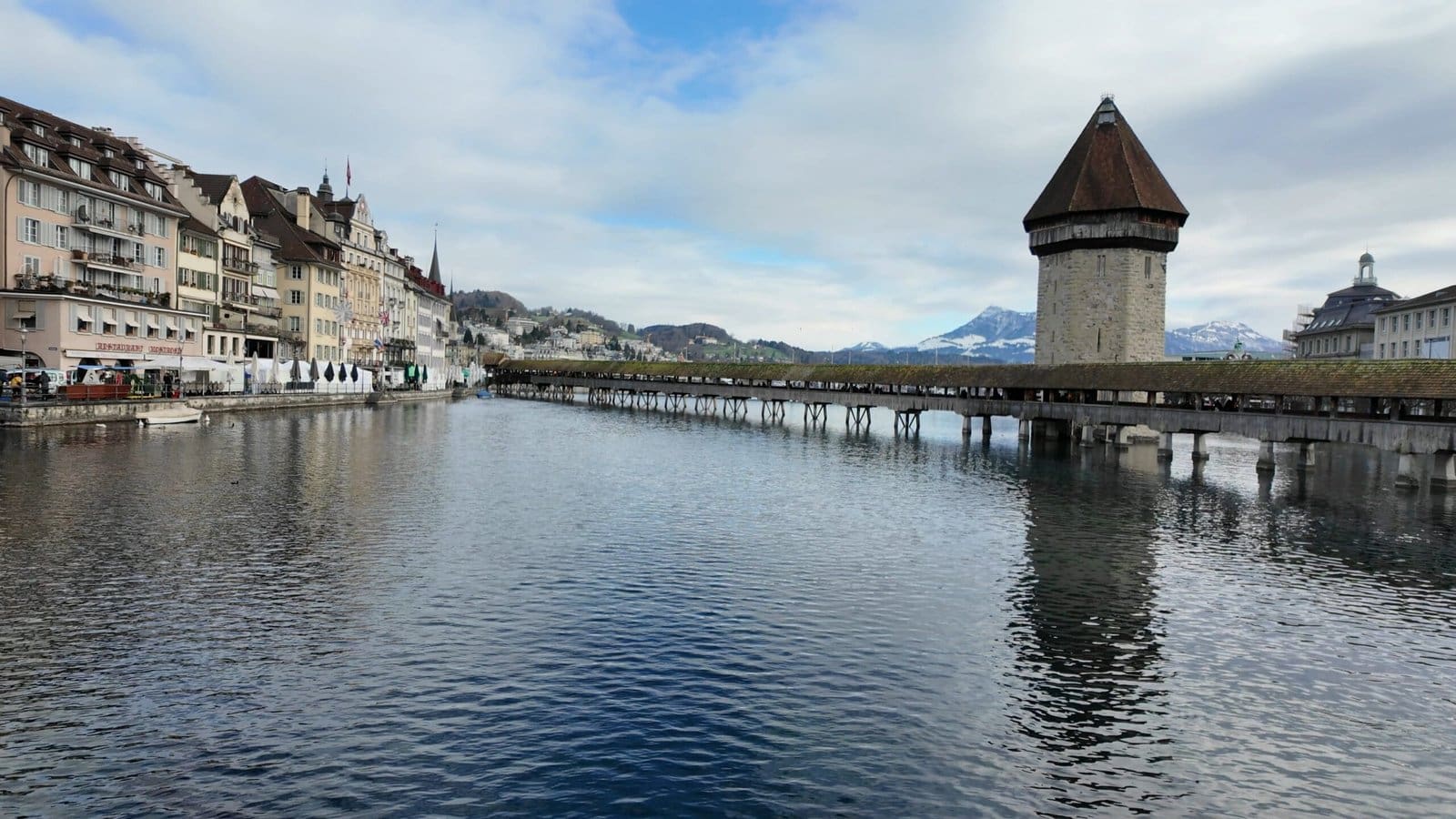 Chapel Bridge In Lucerne