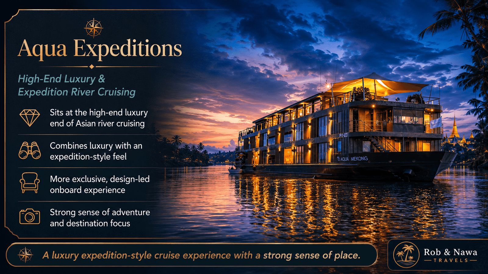 Aqua expeditions asian river cruises