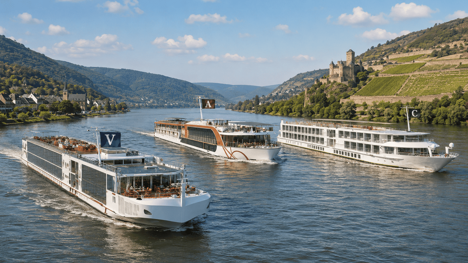 Viking vs AmaWaterways vs CroisiEurope