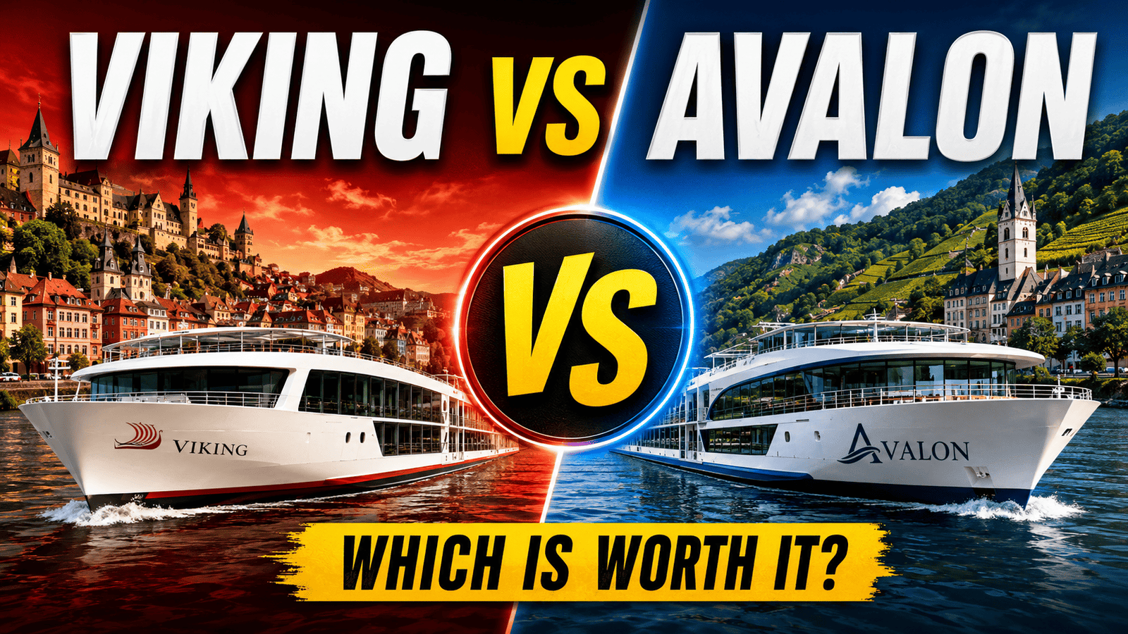 viking vs avalon river cruise