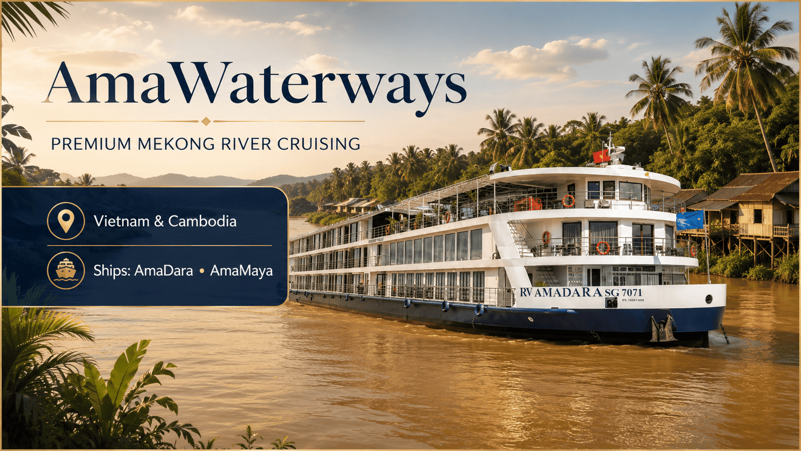 Amawaterways asian river ships
