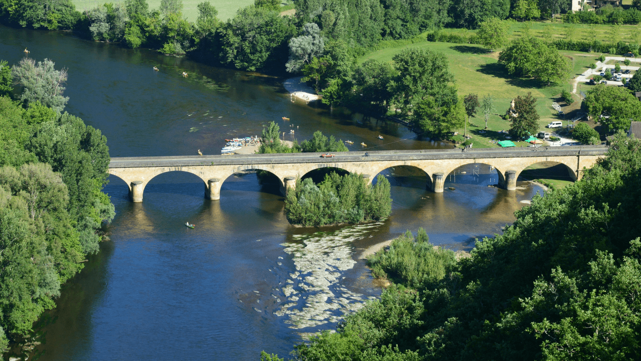 Dordogne River near Bordeaux