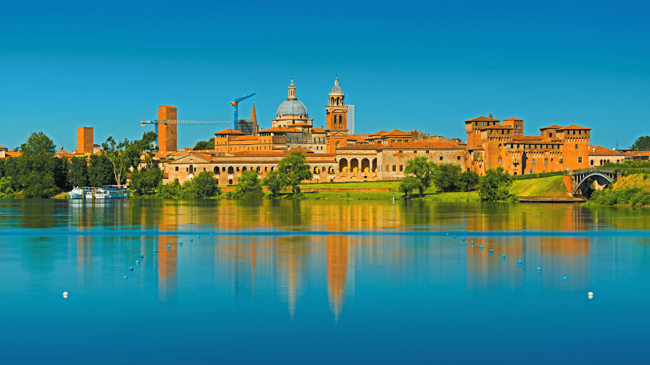 Po River in Italy