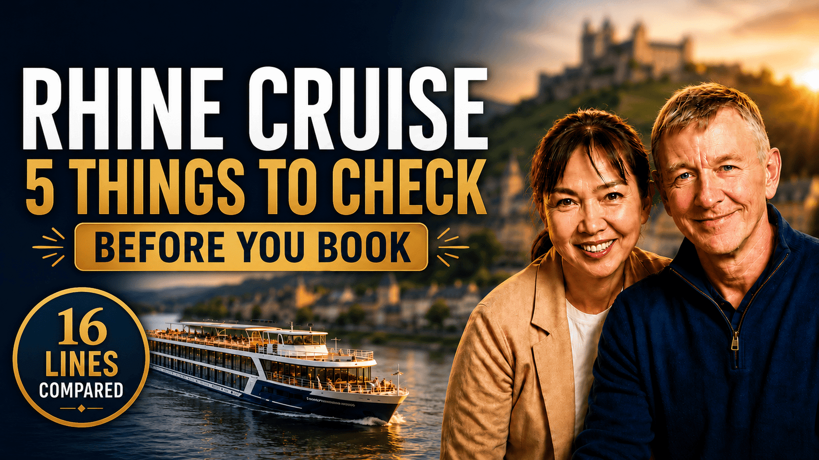 How to choose a Rhine River Cruise