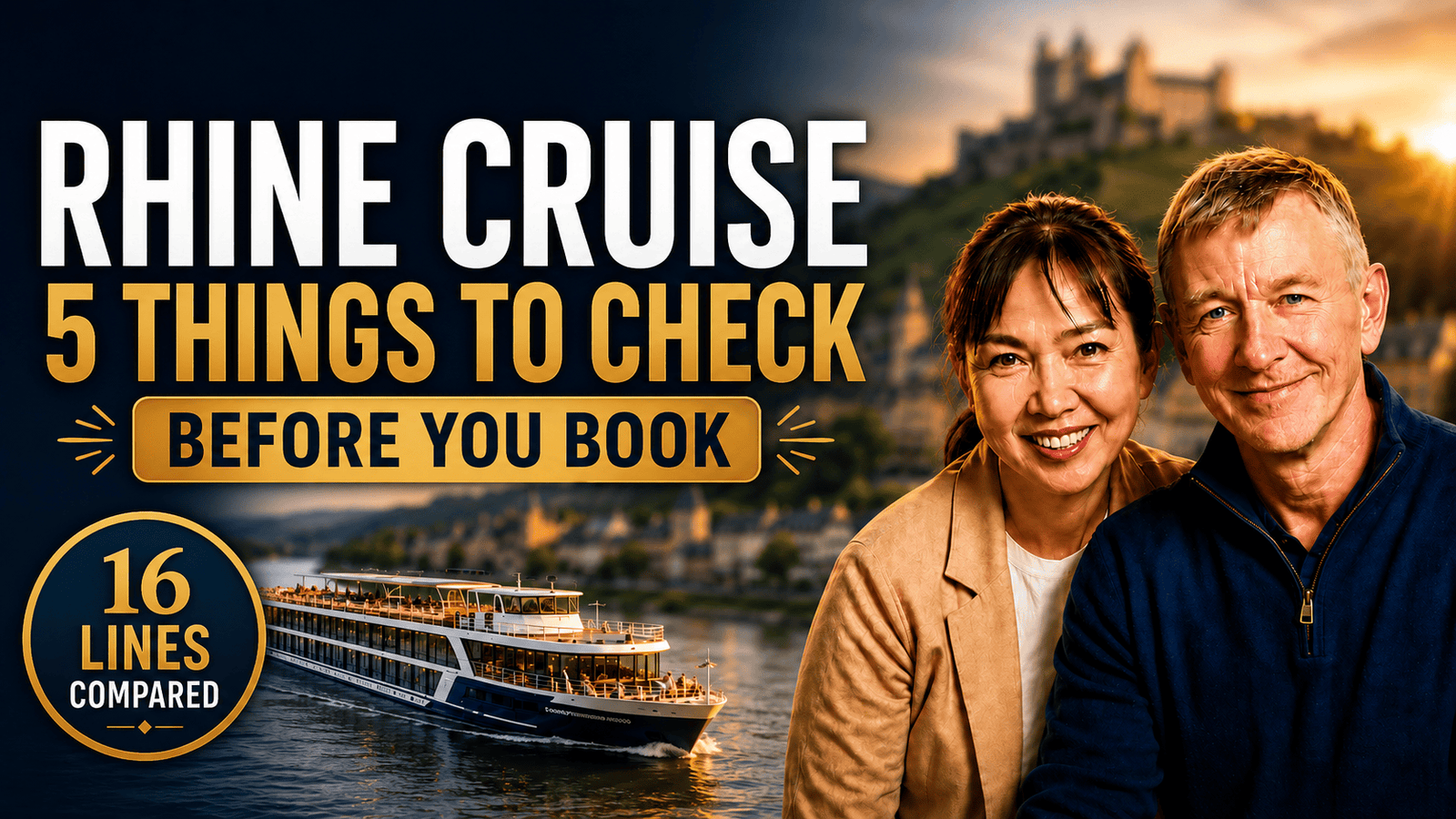How to choose a Rhine River Cruise