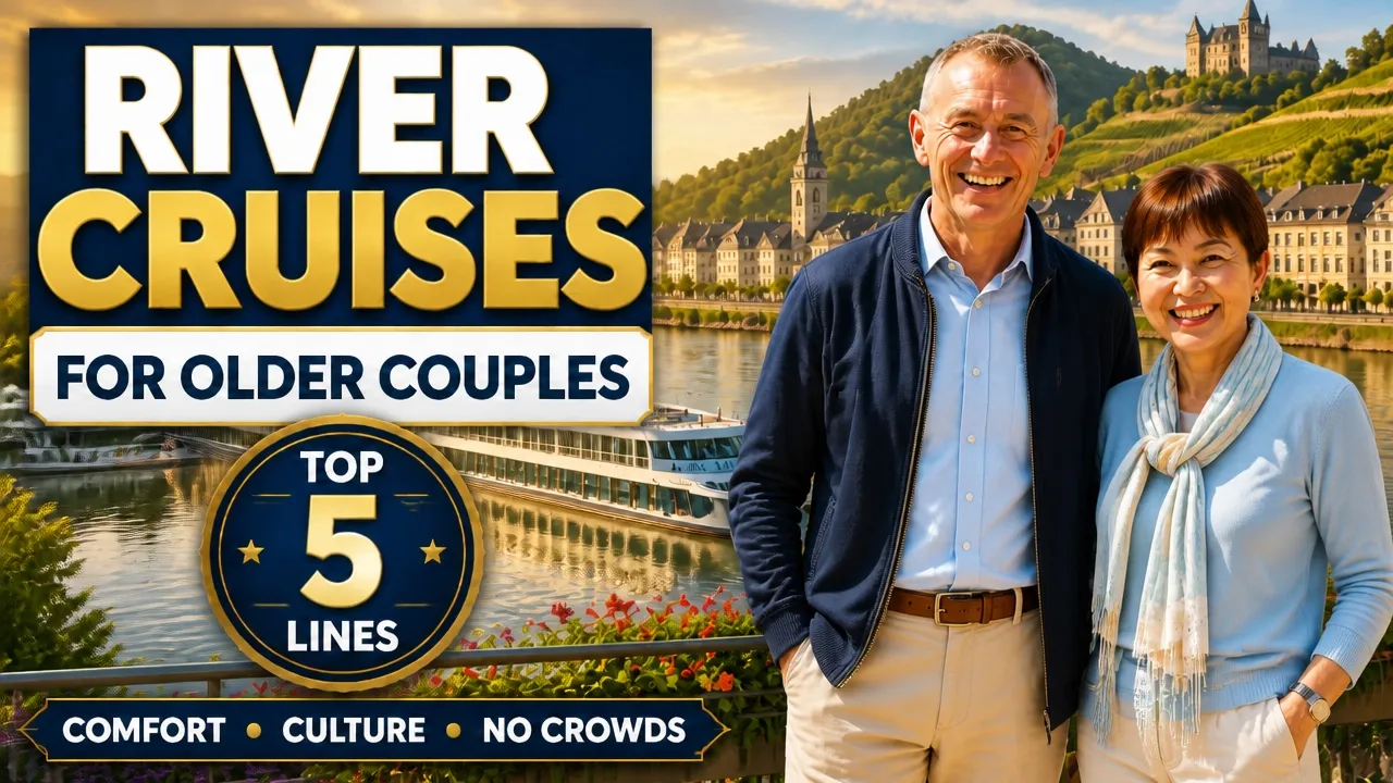Five best river cruise lines for older couples compared